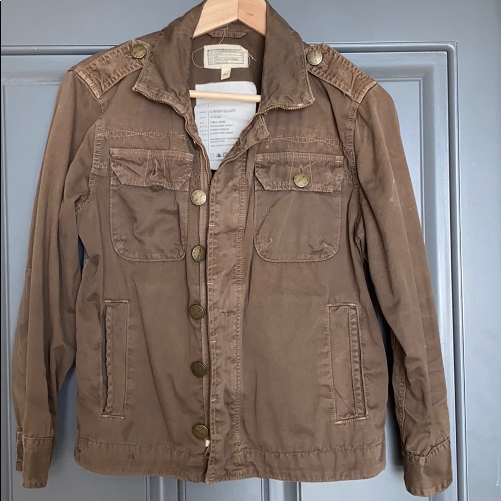 Current/Elliott The Soldier Jacket Cotton Twill